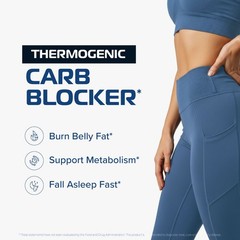 Night Time Fat Burner to Shred Fat While You Sleep Appetite Suppressant, 60 ct