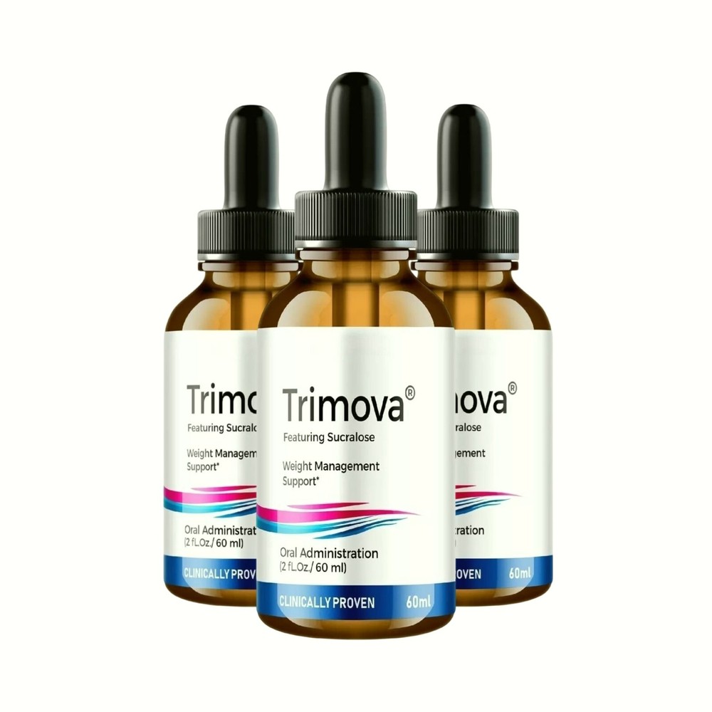 3-Pack Trimova Drops – Trimova Weight Loss Drops for Weight Management Support