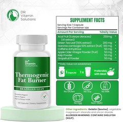 Thermogenic Fat Burner for Women and Men – Appetite Suppressant for Weight Loss
