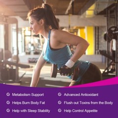Night Time Fat Burner Supplement – Weight Loss Appetite Suppressant Detox Pills