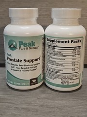 Peak Pure & Natural Prostate support 90 Count. * 1 Bottle* 05/27