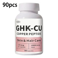 GHK-Cu Copper Peptide Supplement, 120Mcg High-Purity Supplement For Skin & Hair
