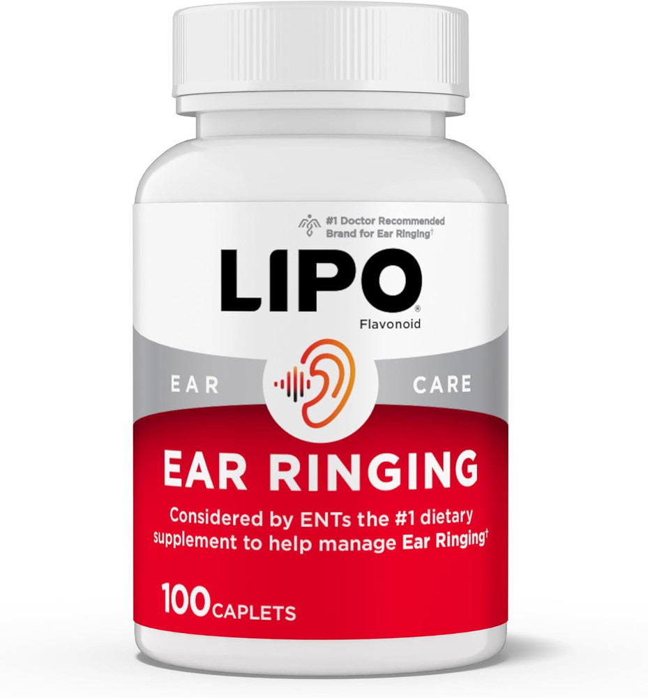Lipo Flavonoid Ear Ringing – Doctor-Recommended for Ringing Ears – Clinically Pr