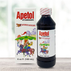 Apetol 6 fl oz Liquid Supplement – With B Vitamins for Children (2-Pack)