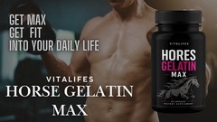 ( 3 Pack ) Horse Gelatin Max Performance Capsules, Horse Gelatin Max Pills 180ct