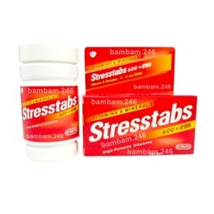 Stresstabs Multivitamins & Minerals with Iron 60 Tablets Healthy for Women Fresh
