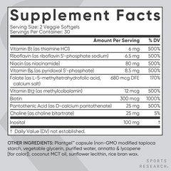 Vitamin B-Complex (60 veggie softgels)