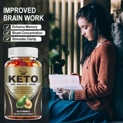 Super Slimming Keto Gummies 2000MG ACV with Pomegranate,Beet Root Weight Loss