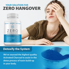 Zero Hangover – (30ct) – Detoxify, Revitalize, & Replenish – Post Drink Support