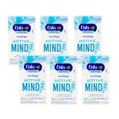 6 Pack- Enfamil Fer-In-Sol Drops 50 mL Each