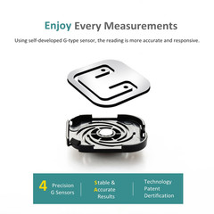 Digital Bathroom Scale for Body Weight, Precision Weighing Scale for Weight Loss