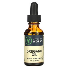 Vitality Works Oregano Oil 1 fl oz 30 ml Kosher