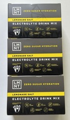 3X LMNT Lemonade Salt Zero Sugar Electrolytes 90 Stick Packs Exp. 8/2027