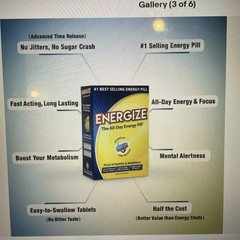Isatori Energize The All-Day Energy Pill America’s #1 Selling Energy Tabs 28 Tab