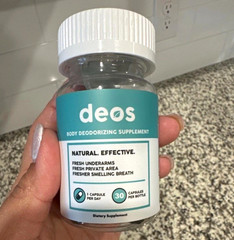 deos Body Deodorizing Supplement Capsules 30 Mint Parsley Chlorophyll