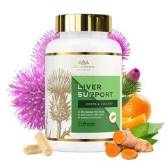 Liver Cleanse Detox & Repair – Milk Thistle Supplement, with Silymarin