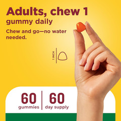 Vitamin B Complex Gummies, Energy & Brain Support, 60 Count Gummies