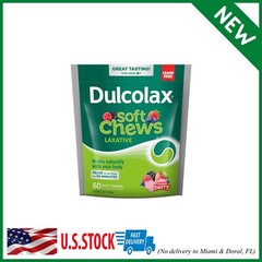 Dulcolax Soft Chews Stimulant Free & Gentle Constipation Relief Mixed Berry 6…