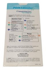 Weight Watchers Flex Points Finder Slide Calculator FlexPoints Plan Slider