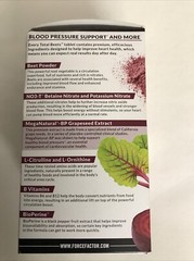 Force Factor Total Beets Blood Pressure Support Circulation 120 Tabs Exp 01/2027