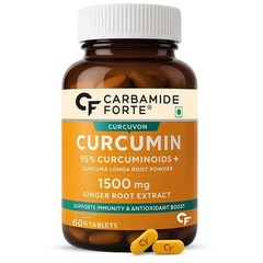 Carbamide Forte Curcumin Tablets with Piperine and 95% Curcuminoids