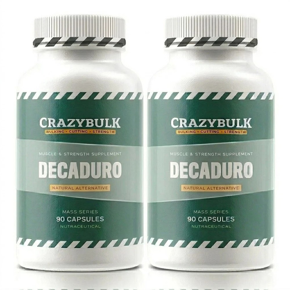CrazyBulk MUSCLE & STRENGTH Supplement 90 Capsules, Free & Fast Ship – Pack of 2