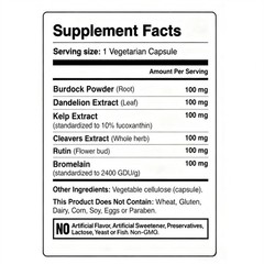 3pcs 6-in-1 Lymphatic Complex,Lymphatic Drainage Supplements|Herbal Blend-US