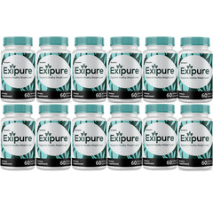 Exipure Healthy Fat Loss Supplement, (12 Bottles) Official Weight Management
