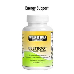 Organic Beetroot Capsules – 1300mg Per Serving