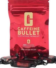 Caffeine Pill Upgrade – Mint Caffeine Bullets – 100 mg Caffeine Chews (1 Bag)