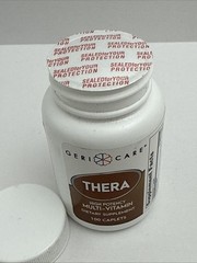 GeriCare Thera High Potency Multivitamin Nutritional Supplement 100 Caps BB 3/27
