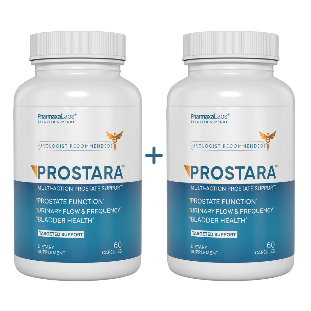 Prostara Multi-Action Prostate Support Supplement – 2 Pack