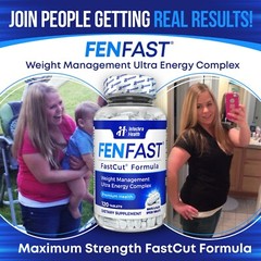 FENFAST 375 Weight Management Diet Pills + Energizers 120 Tablets