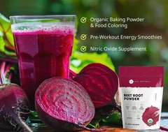 Nitric Oxide Organic Beet Root Powder Super Beets Superfood Supplement