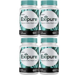 Exipure Healthy Fat Loss Supplement, (4 Bottles) Official Weight Management