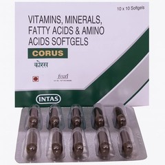 Charak Corus Soft Gelatin Capsules – ( 30 Caps ) for General Health &…