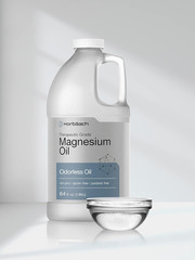 Magnesium Oil 64oz | Odorless Topical | Paraben Free, Vegan, Non GMO | Refill XL
