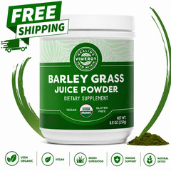 Vimergy USDA Organic Barley Grass Juice Powder 250g Green Superfood