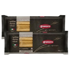 Granoro Dedicato Mafaldine No.5, Authentic Italian Pasta, 100% Made from Pugl…