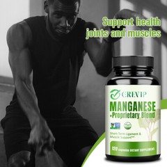 120pcs Manganese + Proprietary Blend-Vitamin-Bone & Joint Health,Energy Support