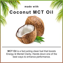 SMARTERVITAMINS – 3 PACK! Caffeine MACA Made w/ Coconut MCT Oil, Extended Energy