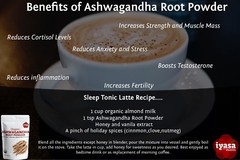 Ashwagandha Root Powder Organic, Withania Somnifera Stress Relief 4 8 16 oz FSH