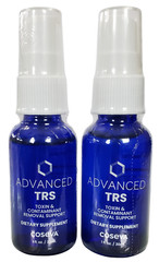2 PACK Advanced TRS Coseva Toxin Contaminant Removal Cleanse Detox Heavy Metal