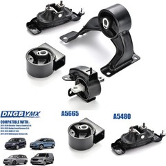 Engine Motor Mount Set 3.6L Chrysler Town & Country 2011-2016 VW Routan