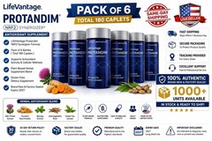 LifeVantage’ Protandim NRF2 Synergizer 180 Caplets–Pack of 6(180 Caplets) Sealed