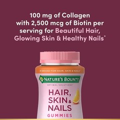 Nature’s Bounty Optimal Solutions Hair, Skin & Nails with Biotin and Collagen