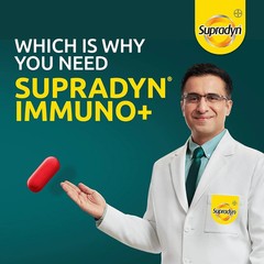 2 Packs x Supradyn Immuno+, Multivitamin, Natural immunity booster (60 Tabs)