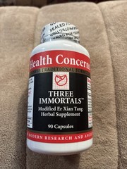 Health Concerns Three Immortals Dietary Supplement 90 Capsules – Exp 10/2028