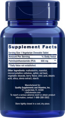 Palmitoylethanolamide (PEA) 600mg 60 Chewables Life Extension Discomfort Relief