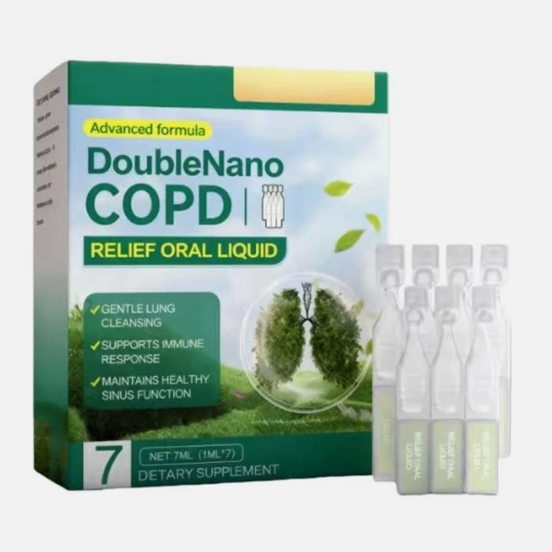 Copd DoubleNano – Lung Cleansing Supports Relief Oral Liquid Immune Response